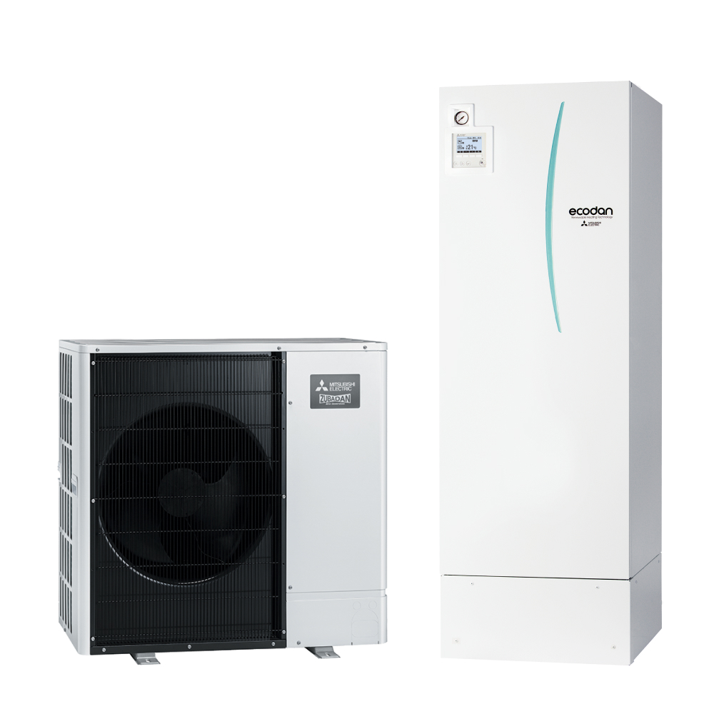 Mitsubishi Electric ECODAN D 8kW õhk-vesi soojuspump tarbeveeboileriga